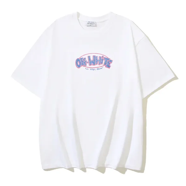 Off-White Playera Arrows Logo White - Image 2