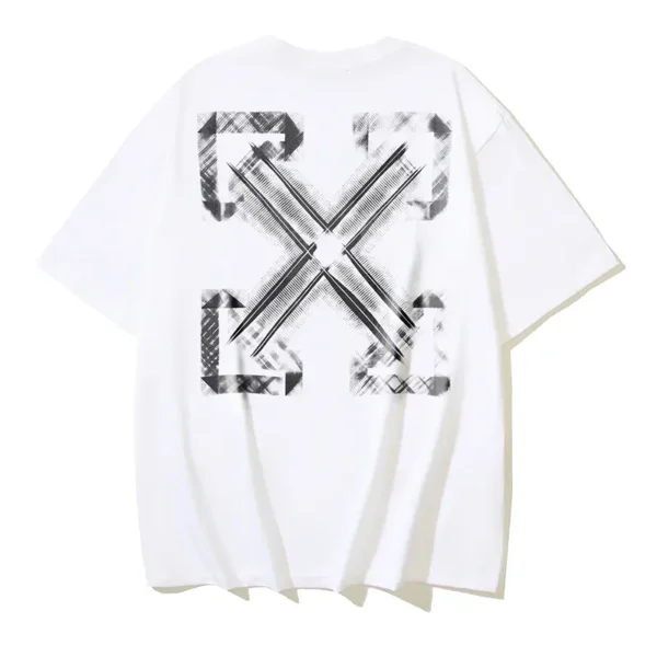 Off-White Playera Vibe Arrow White