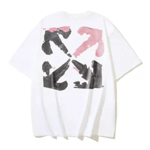Off-White Playera Arrow- Print White