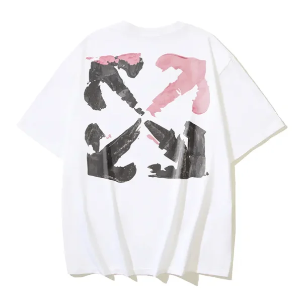 Off-White Playera Arrow- Print White