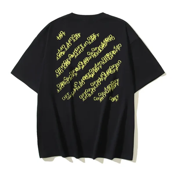 Off-White Playera Off Stamp Black