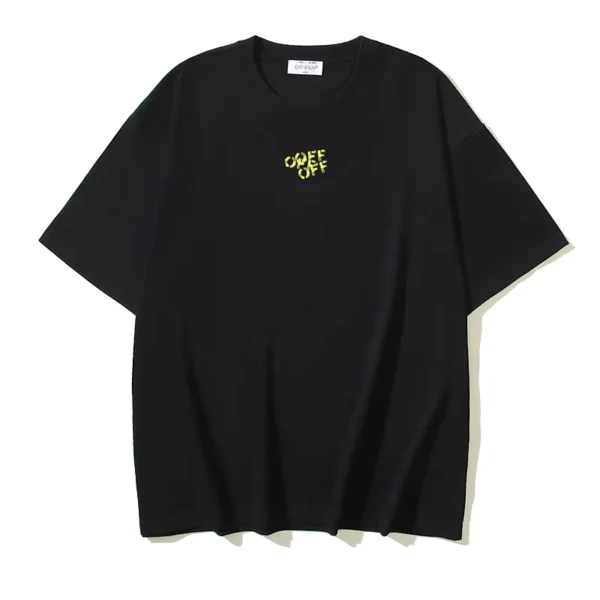 Off-White Playera Off Stamp Black - Image 2