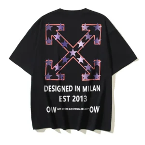 Off-White Playera Start Arrow Skate Black