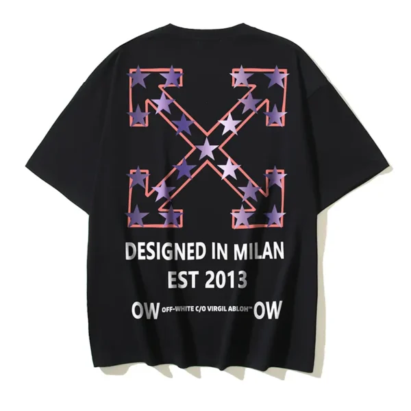 Off-White Playera Start Arrow Skate Black