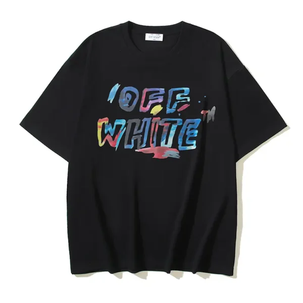 Off-White Playera Paint Arrow Black - Image 2