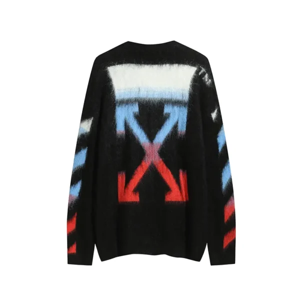 Off-White Sweater Mohair Diag Arrows