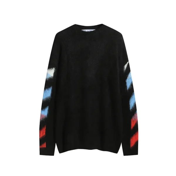 Off-White Sweater Mohair Diag Arrows - Image 2