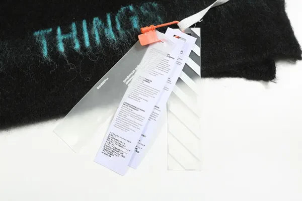 Off-White Sweater Mohair Gradient - Image 3