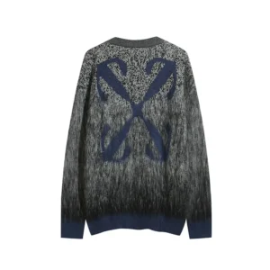 Off-White Sweater Arrows Grey