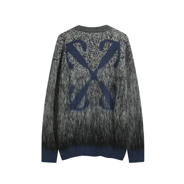 Off-White Sweater Arrows Grey