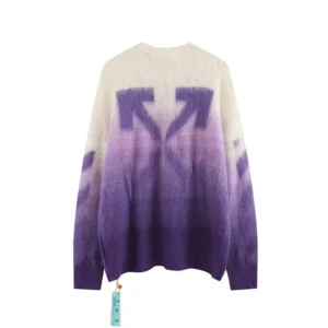 Off-White Sweater Purple Arrow