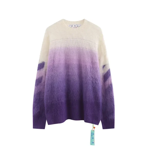 Off-White Sweater Purple Arrow - Image 2