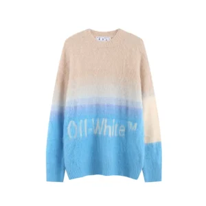 Off-White Sweater Mohair Blend Heveltica