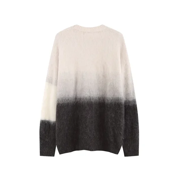 Off-White Sweater Mohair Heveltica B/W - Image 2