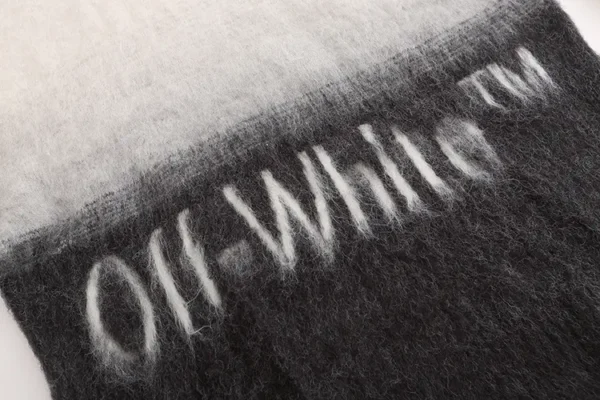 Off-White Sweater Mohair Heveltica B/W - Image 3