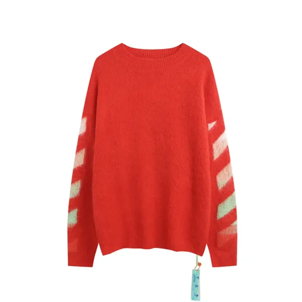 Off-White Sweater Mohair Gradient - Image 2