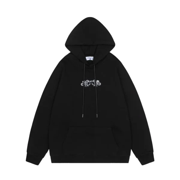 Off-White Hoodie Arrow Bandana Print - Image 2