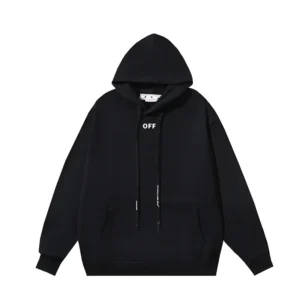 Off-White Hoodie OFF Black