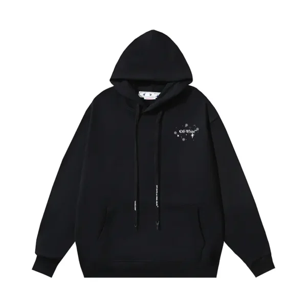 Off-White Hoodie Bling Stars - Image 2