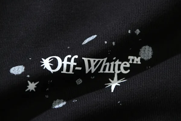 Off-White Hoodie Bling Stars - Image 3