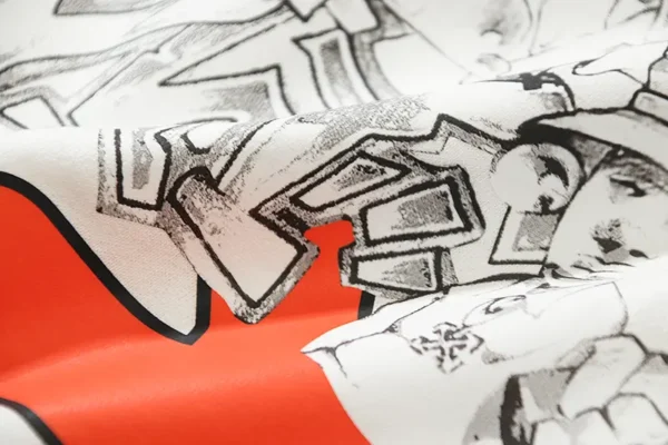 Off-White Hoodie White Orange - Image 3