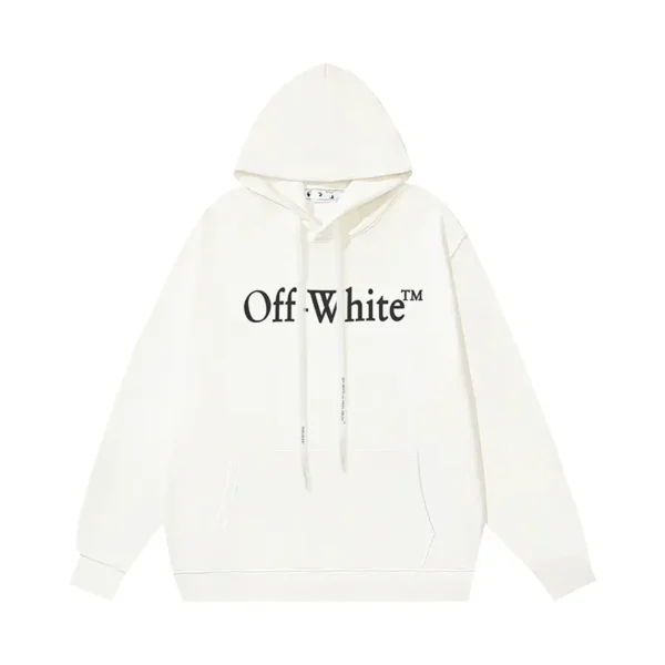 Off-White Hoodie White Logo