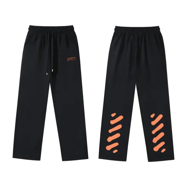 Off-White Pans Black Orange - Image 2