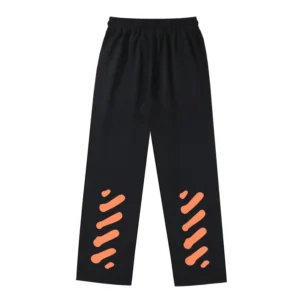 Off-White Pans Black Orange