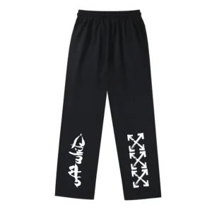 Off-White Pans Black/White Logo
