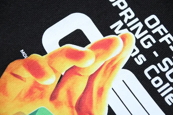 Off-White Shorts Hand Logo Printed - Image 4
