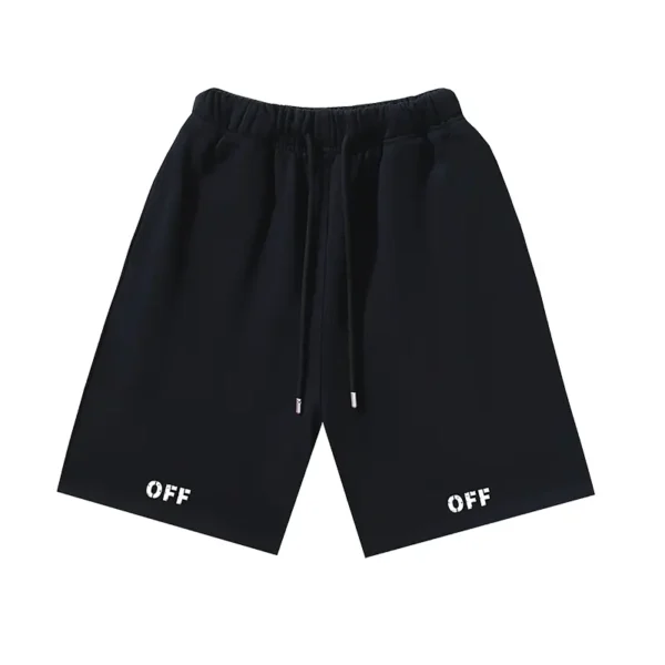 Off-White Shorts OFF Logo Black