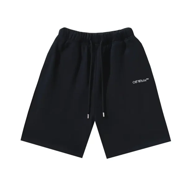 Off-White Shorts Logo Black - Image 2