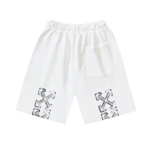 Off-White Shorts Logo White