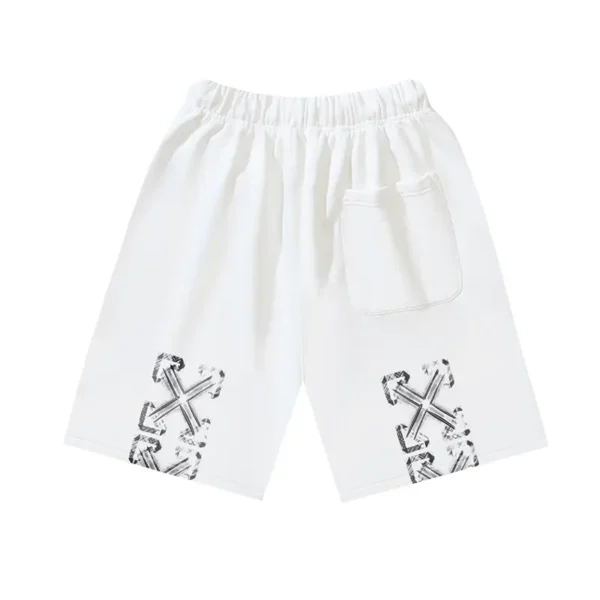 Off-White Shorts Logo White