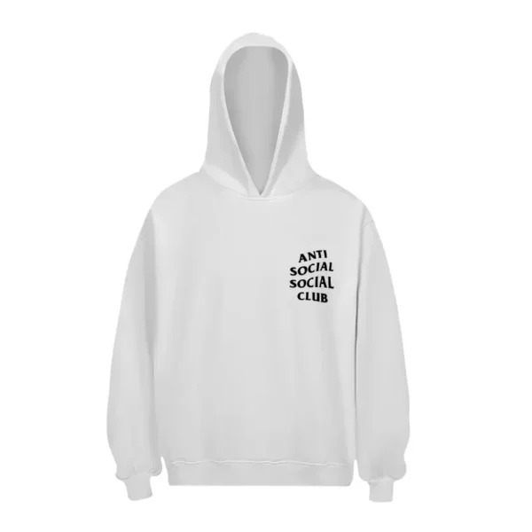 Anti Social Social Club Hoodie x Goodyear white - Image 2