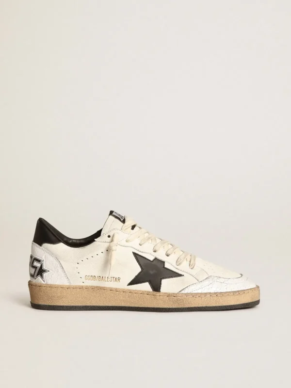 Golden Goose Ball Star Nappa Black Star