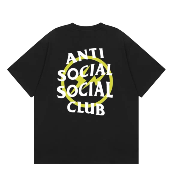 Anti Social Social Club T-Shirt Fragment Black