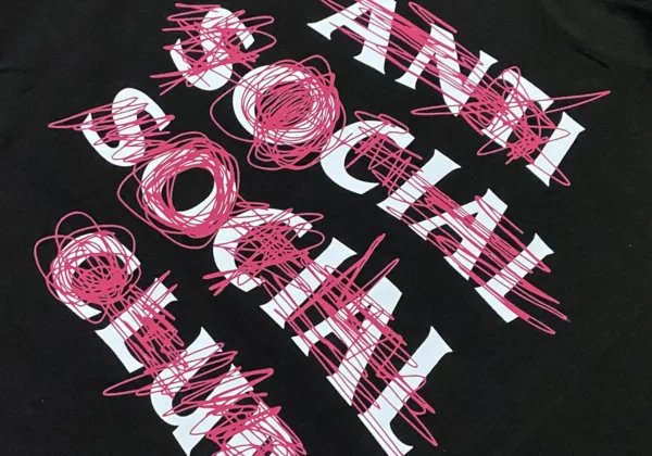 Anti Social Social Club T-Shirt Never Mind - Image 3
