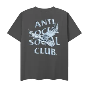Anti Social Social Club T-Shirt Frentically Meltin Grey