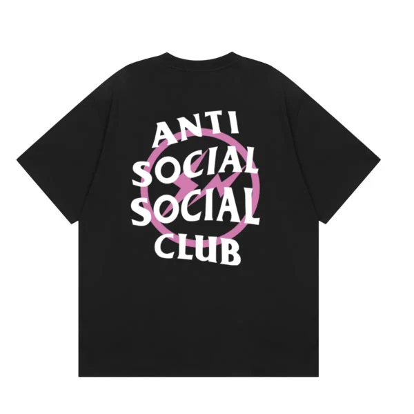 Anti Social Social Club T-Shirt Fragment Pink