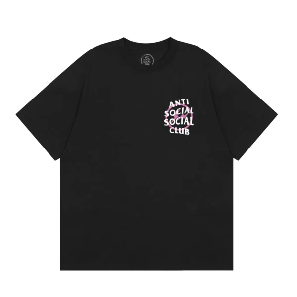 Anti Social Social Club T-Shirt Fragment Pink - Image 2
