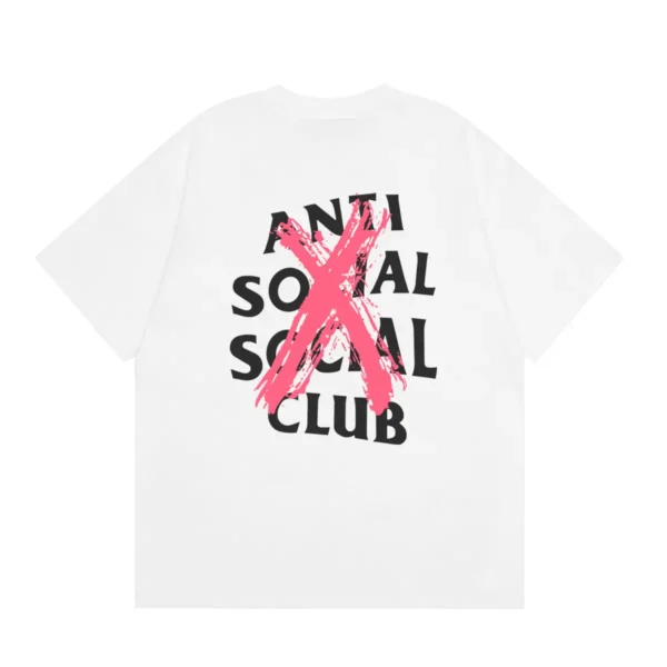 Anti Social Social Club T-Shirt Cancelled White