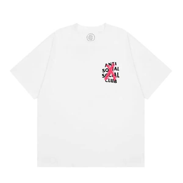 Anti Social Social Club T-Shirt Cancelled White - Image 2