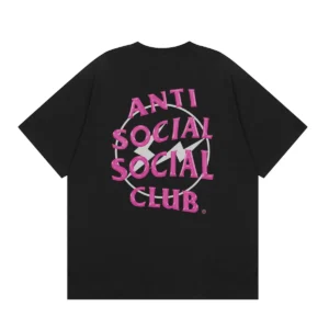Anti Social Social Club T-Shirt Fragment Pink
