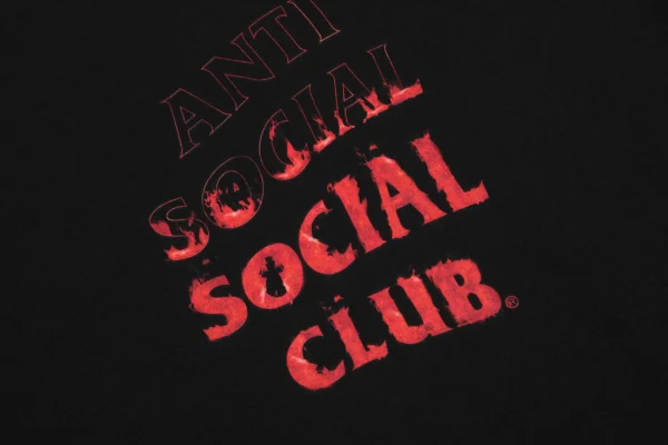 Anti Social Social Club T-Shirt  Flame - Image 3