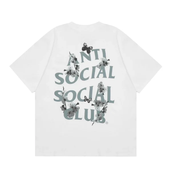 Anti Social Social Club T-Shirt  Dramatic KKoch White