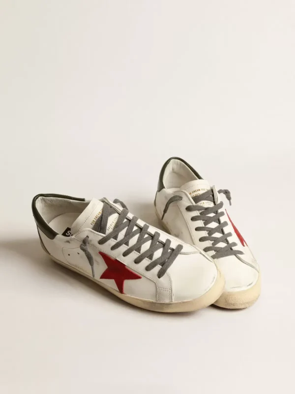 Golden Goose Super Star With Red Star - Image 2