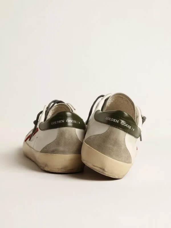 Golden Goose Super Star With Red Star - Image 4