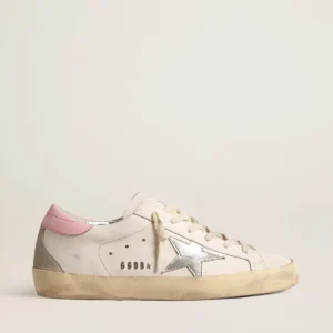 Golden Goose Super Star Pink Heel Tap