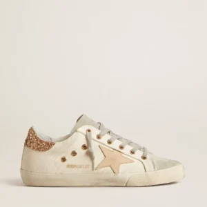 Golden Goose Super Star Glitter Heel Tab